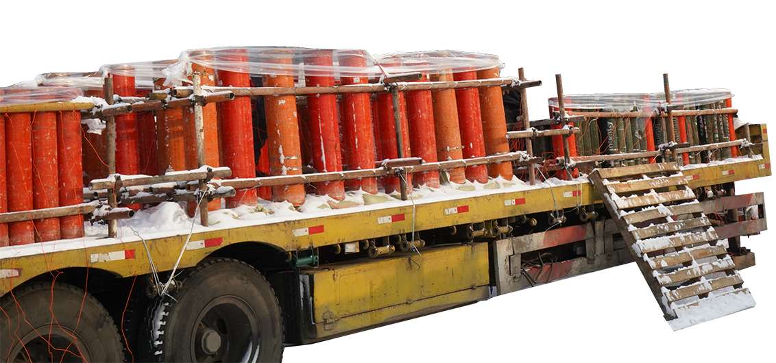 禮花彈平板車(chē)預安裝發(fā)射平臺