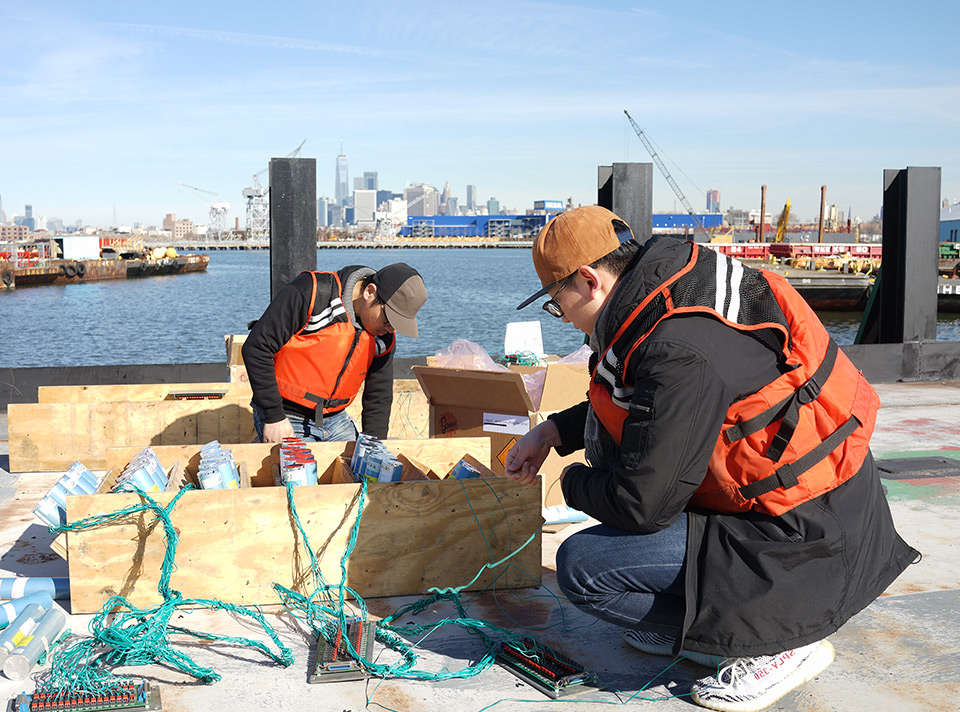 紐約春節焰火《金雞報曉?鳳凰來(lái)儀》