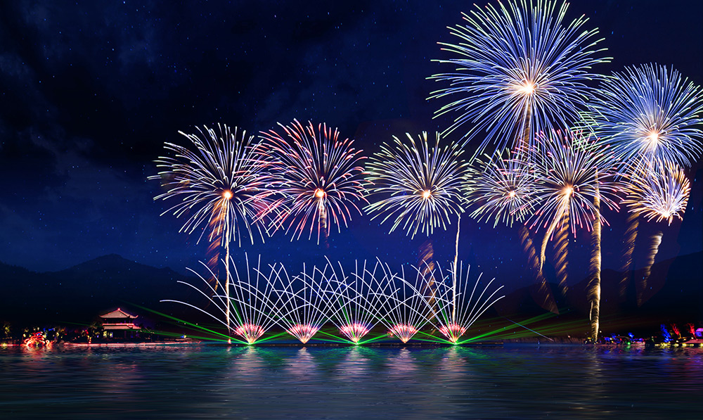 2020南京銀杏湖跨年焰火晚會(huì )